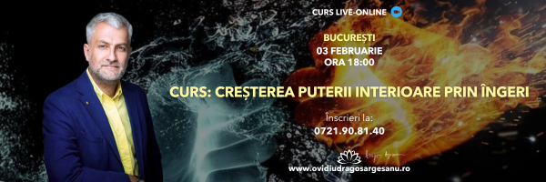 Curs: Cresterea puterii interioare prin ingeri – Bucuresti – acces online (seniori)